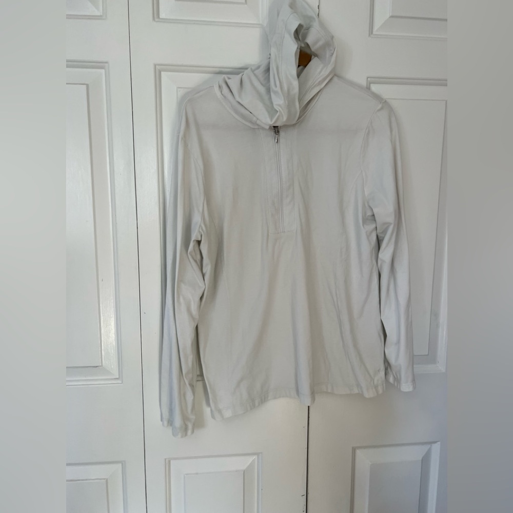 Danskin 1/2 zip hooded Athletic Shirt size 2x